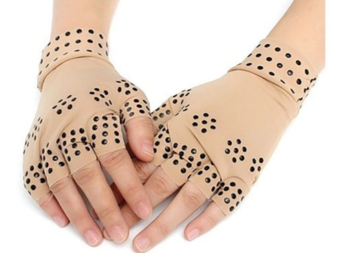 Guantes Artritis De Compresion Con Imanes Unisex Sin Dedos