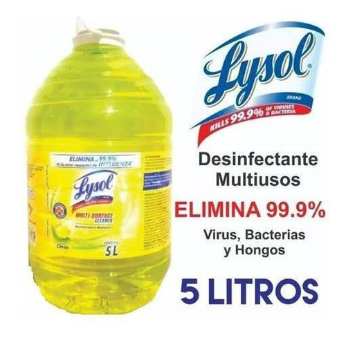 Desinfectante Lysol 5lts
