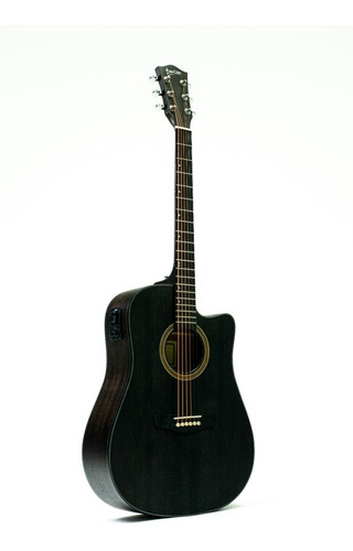 Guitarra Electroacústica Deviser Ls-130 Mate Con Funda