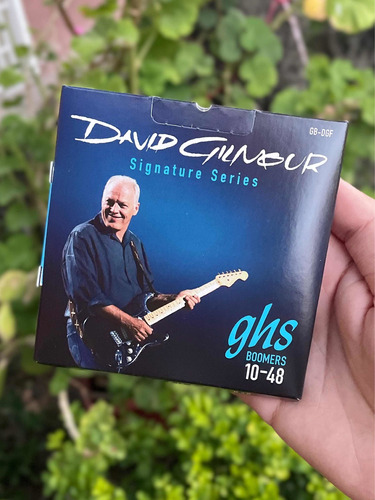 Cuerdas De Guitarra Eléctrica Signature David Gilmour 10-48