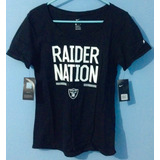 Playera Mujer Nfl Las Vegas Raiders Carr 2019