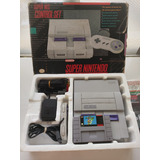 Super Nintendo Snes Super Sns-001 +caja Original+mario World