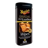 Limpiador De Cuero Meguiars Gold Class Rich Leather Wipes