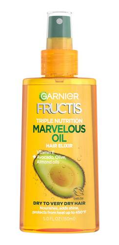 Elixir Capilar De Aceite Garnier Fructis Triple Nutrition 5