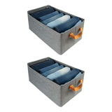 2 Cajas Organizadoras Multiusos: Plegables Y Resistentes