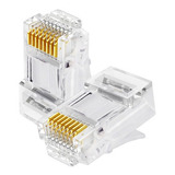 Conectores Rj45 Bolsa 100 Unidades Para Cable Cat 5e