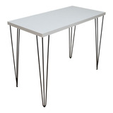 Escrivaninha Mesa Aparador Estilo Industrial Ferro Mdf 