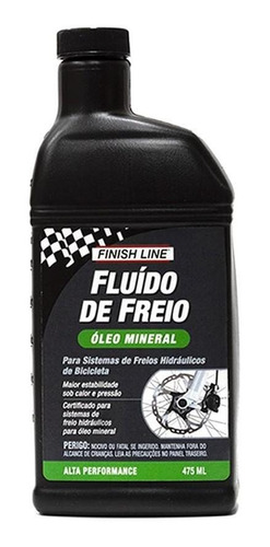 Fluido De Freio Mineral Finish Line 475 Ml