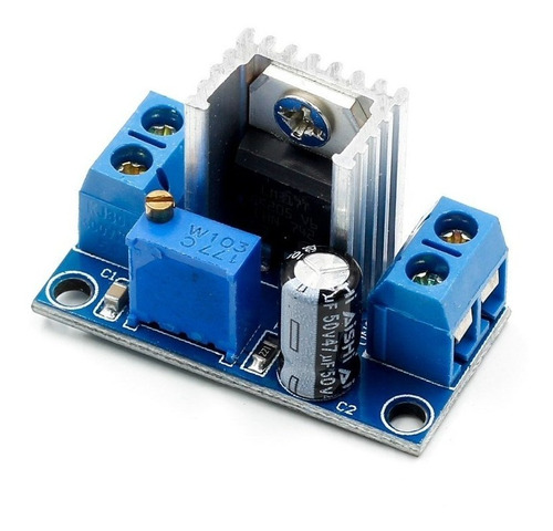 Lm317 Módulo Regulador De Voltaje Lineal Ajustable Dc-dc 