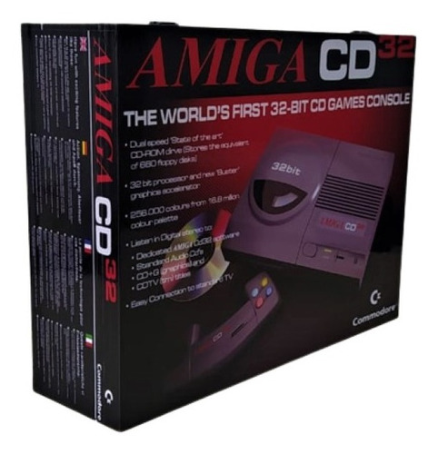 Caixa Vazia Commodore Amiga Cd De Madeira Mdf 