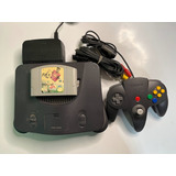 Nintendo 64 Standard Color Negro Con Juego