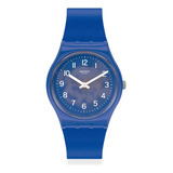 Reloj Swatch Blurry Blue Silicona Azul 