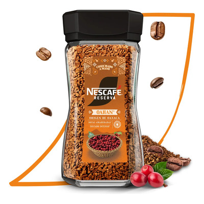 Nescafé Reserva Oahan Café 100% Soluble Liofilizado Origen Oaxaqueño con Notas Amaderadas Frasco de 180g | MercadoLibre
