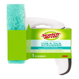 Scotch-brite - Cepillo Antiarañazos Para Baño, Color Azul