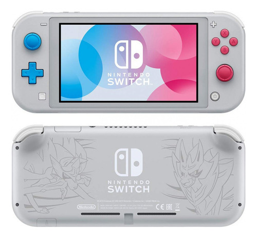 Nintendo Switch Lite Pokémon Zacian And Zamazenta 