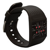 Reloj De Pulsera Binario Para Profesionales Con Led: Un Relo