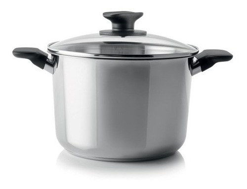 Cacerola Con Tapa 7 Lt  Acero Inoxidable Tupperware Olla 