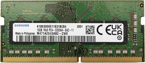 Memoria Ram Samsung 16gb Ddr4 3200 Mhz Portátil Laptop Nueva