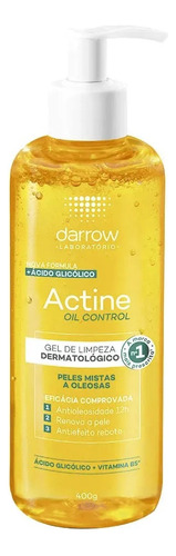 Gel Limpeza Darrow Actine Control Acido Glicolico + B5 400g