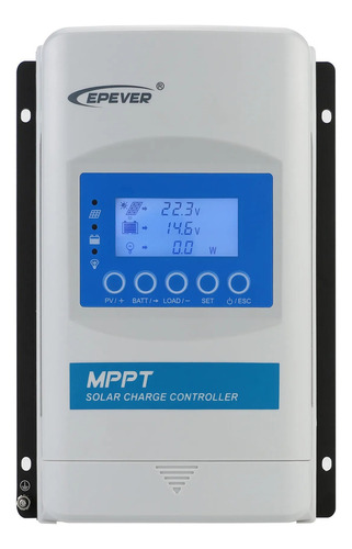 Controlador Carga Energia Solar Mppt 20a Xtra 2210n Epever Cor Branco 12 24