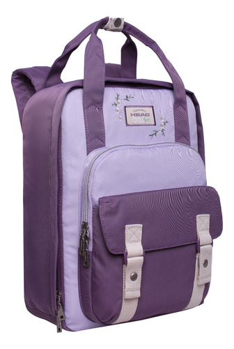 Mochila Mujer Alpha Block Morado Head