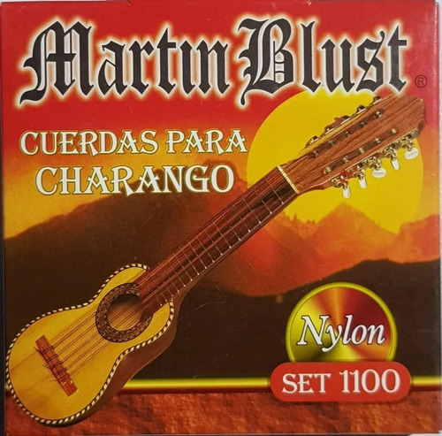 Cuerdas Encordado Para Charango Set1100 Martin Blust 