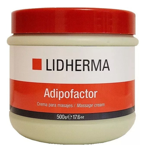 Adipofactor Grande Lidherma Por 500gr. Modelador/reductor.