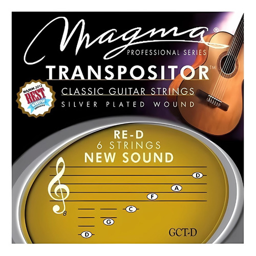 Encordado Guitarra Clasica Magma Transpositor Re-d New Sound
