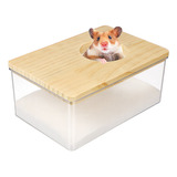 Contenedor De Baño Para Mascotas Hamster Sandbox