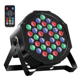 Par Led Uv Ultra Violeta 36w Luz Negra Fiesta Neón