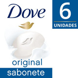 Sabonete Em Barra Dove Original 90g 6 Unidades