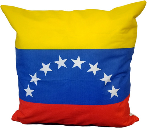 Cojín De La Bandera De Venezuela 45 X 45 Cm Extra Suave