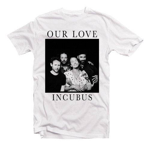 Playeras Incubus Rock Full Color 12 Modelos Disponibles 