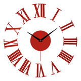 Pegatina K Wall Mute Clock Para Superficie De Espejo, Decora