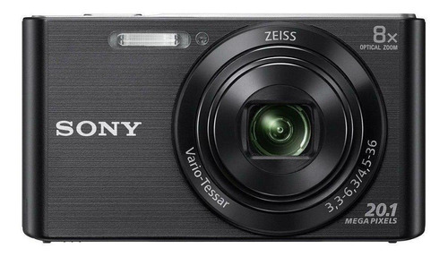  Sony Dsc-w830 Compacta Color  Negro