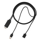 Cable Adaptador Hdtv Usb Hembra A Hdmi Macho 2 En 1 De 1080p