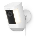 Camara Inteligente Ring Spotlight Cam Pro Enchufe 1080p Ext Color Blanco