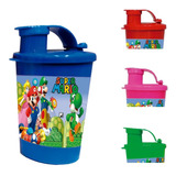 Botilito Vaso Sorpresa X 12 Vaso Fiesta Mario Bros Decoració