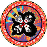 Kiss Rock And Roll Over Paño Slipmat Latex Excelente Modelo