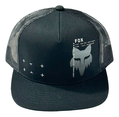 Gorra Fox X Dispute Snapback Hat 100% Original Negro