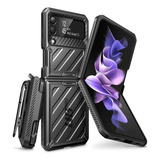 Funda Supcase Ub Pro Para Samsung Galaxy Z Flip3 6.7 - Negro