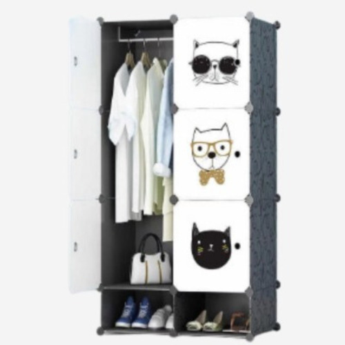 Mueble Armario Organizador De Ropa Y Objetos Armable