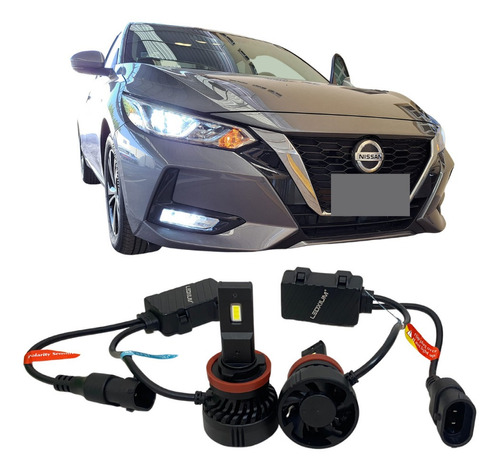 Led H11 Altas  Nissan Sentra Años 2020 Al 2023