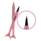 Delineador En Fibra Mermaids Beauty Cola De Sirena Pink 21 Color Rosa Efecto Mate