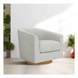 Muuegm Silla Giratoria De Acento,silla De Sofa Tapizada De E