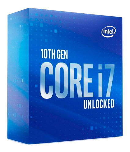 Processador Gamer Intel Core I7-10700k Bx8070110700k  De 8 Núcleos E  5.1ghz De Frequência Com Gráfica Integrada