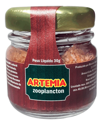 Ração Maramar Artemia Zooplankton 30g