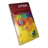 Cassette Vhs Virgen / Tdk - Nuevo