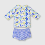 Tankini De Niñas Playa Royal Blue (3 A 36 Meses)