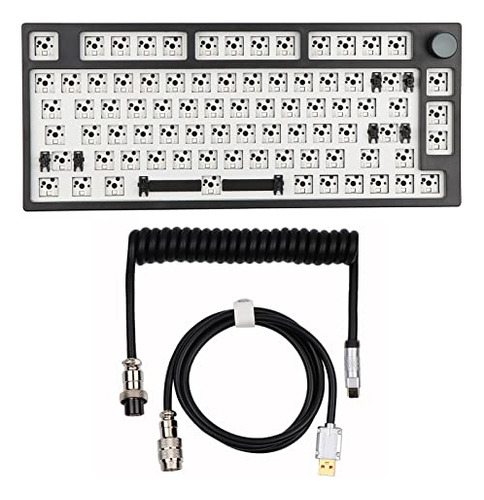 Th80 Pro 75% Kit De Teclado Mecánico Para Juegos De Intercam